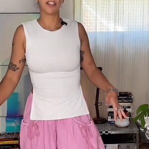 Princess-polly‎ Women's White Vest